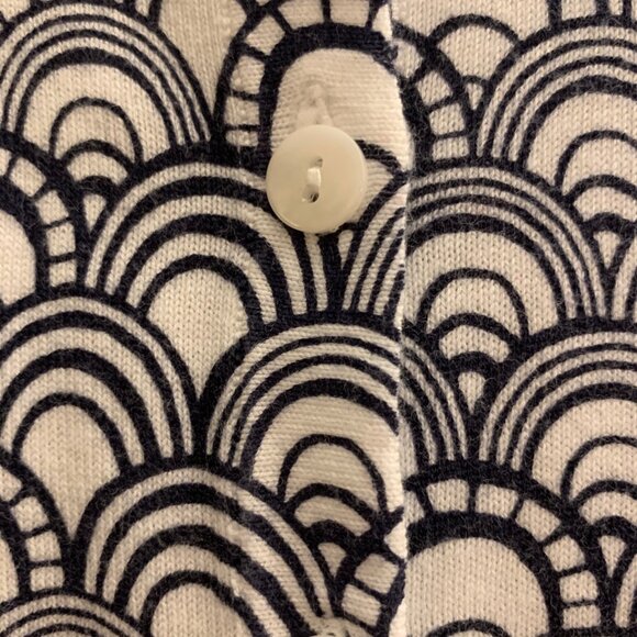 Talbots Printed 3/4 Sleeve Cardigan - NWOT - Picture 4 of 8